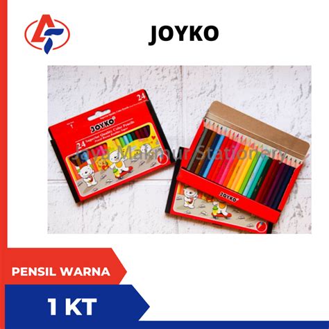 Jual Pensil Warna 24 Warna Joyko Shopee Indonesia