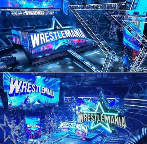 Tbf Wwe Wrestlemania Stages Have Always Been Great This Year Scemes To