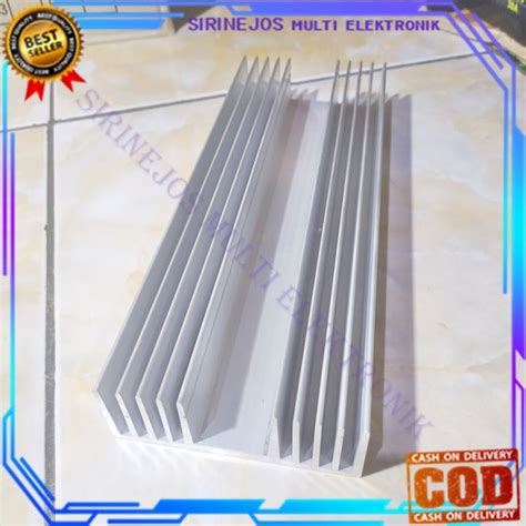 Heatsink X Cm Tebal Istimewa Alumunium Pendingin Tr Lazada Indonesia