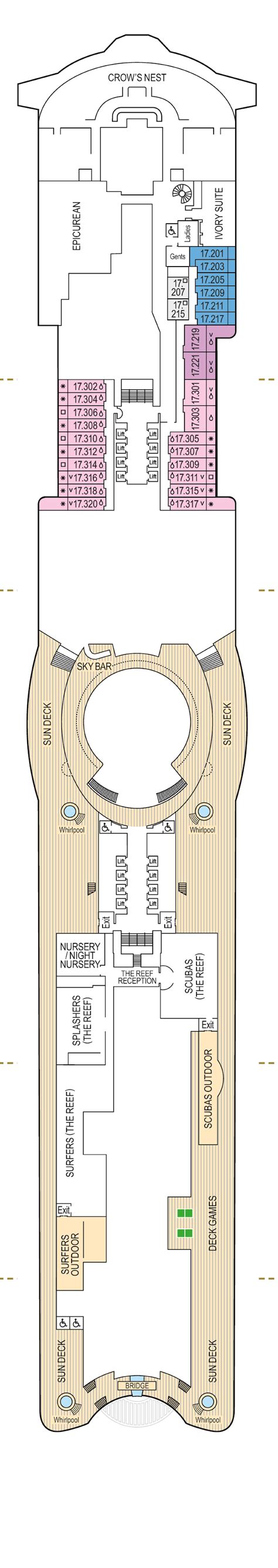 Iona Deck Plans Planet Cruise