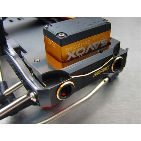 Samix RC SCX2 4068 SCX10 2 Front Short Brass Bumper Mount With