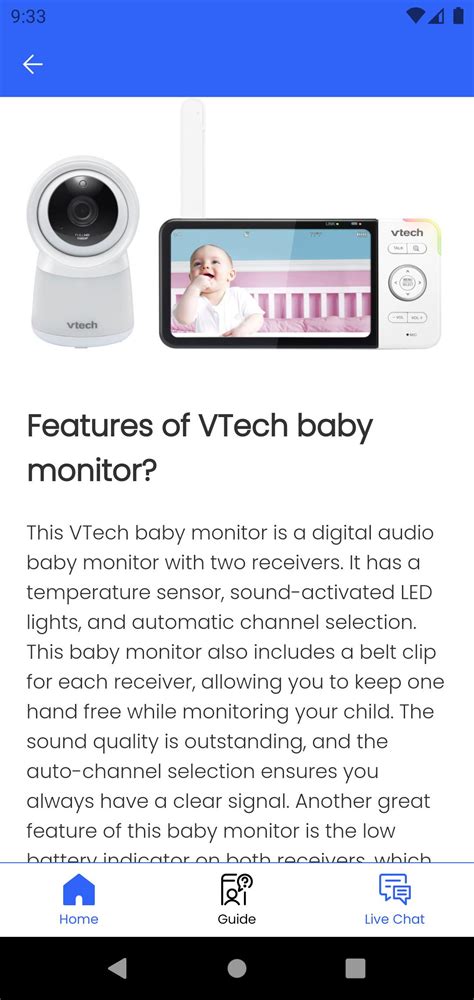 Vtech Baby Monitor APK for Android Download