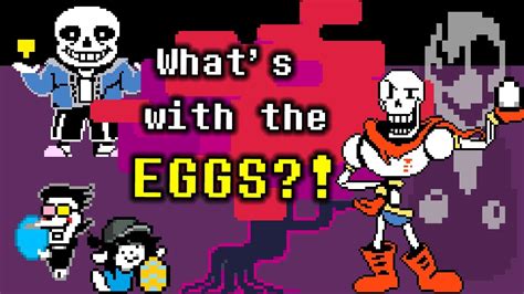 Who Is The Man With The Egg In Deltarune Youtube