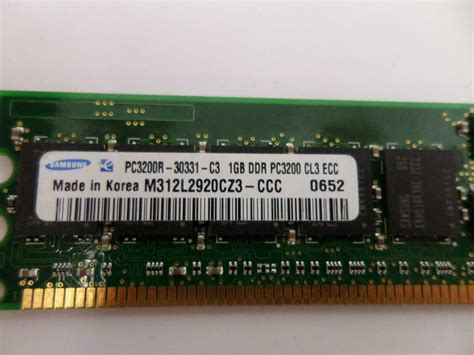 Samsung Gb Pc Ddr Mhz Pin Dimm M L Cz Ccc Ref Ebay