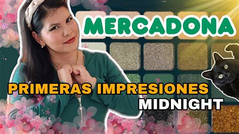 Novedad De Mercadona Nueva Paleta Sombras De Ojos Midnight