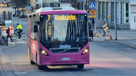 Savonlinja Volvo Le B Rle X Jouko Bus Line In