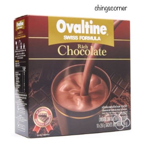 Imported Ovaltine Swiss Formula Rich Chocolate Drink X G