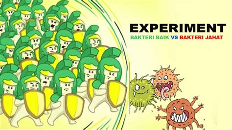 Experiment Zoom 1000x Bakteri Jahat Vs Bakteri Baik Youtube