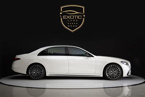 Used 2021 White Mercedes S500 AMG For Sale in Dubai, UAE