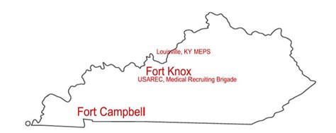 Kentucky MilitaryBases with links to Real Estate and Relocation Agents