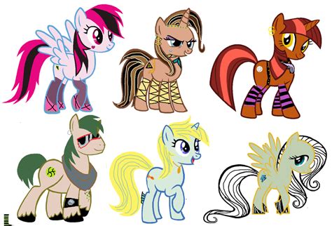 Some Monster High Characters As Mlp Monster High Characters My