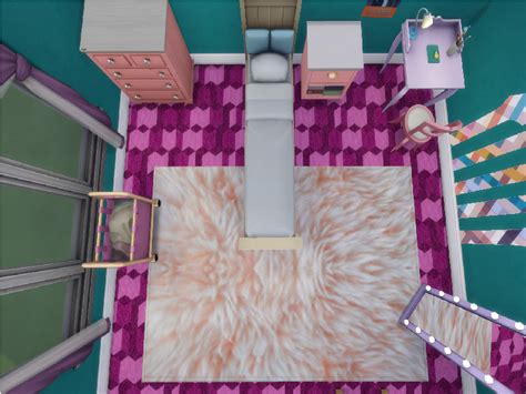 Sims 4 Fluffy Rug