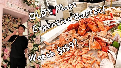 The Langham Hotel Akoya Seafood Buffet Review Gold Coast Australia