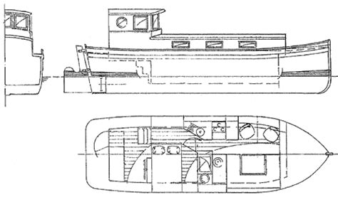 Selway-Fisher Motor Barge stability questions. | Boat Design Net