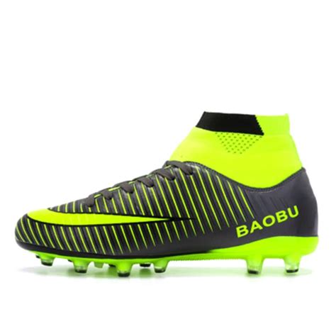 Buy Men Kids Boys Football Shoes High Ankle Football