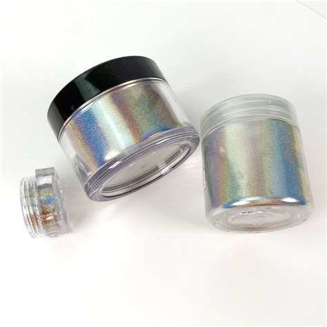 High Quality Rainbow Silver Chromium Pigment Powder Hologram