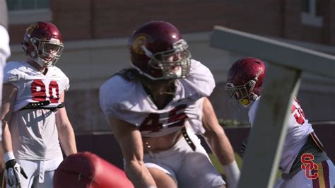 Usc Fall Camp Practice Highlight Youtube