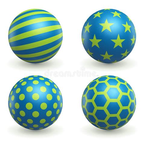 3d Shape Set Isolated On White Background Vector Illustration Eps10