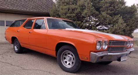 1970 Chevrolet Chevelle Concours Station Wagon 001 Barn Finds