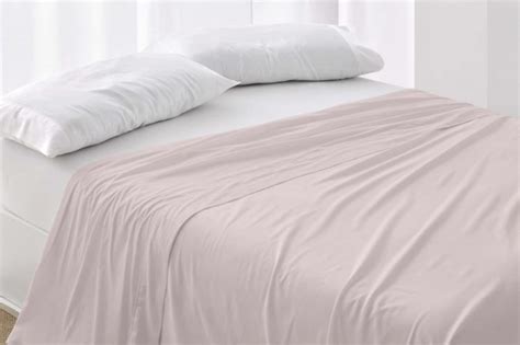 Sábanas encimeras Algodón Percal Nude de Burrito Blanco