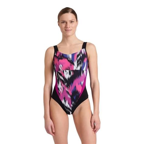 Maillot de bain 1 pièce femme Arena Bodylift Jennifer Blackmulti