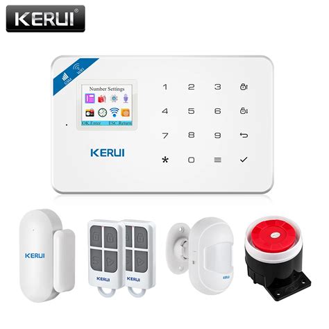 Discount 80% Offer KERUI W18 Wireless WiFi GSM Home Security Alarm ...