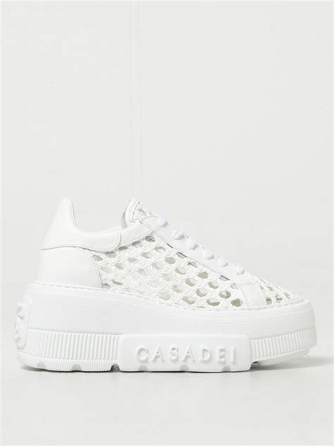 Casadei Sneakers in Natural | Lyst