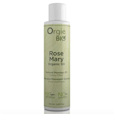 ORGIE ACEITE MASAJE ORGANICO ROMERO 100 ML Seductime Sex Shop