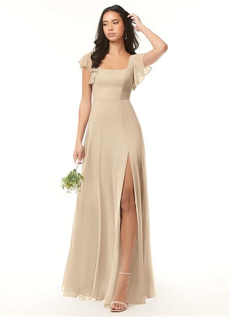 Champagne Bondi Try On Dress Sample Dress Bridesmaid Dresses Azazie