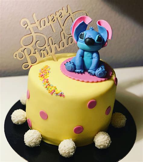 Stitch Cake | Stitch cake, Cake, Desserts