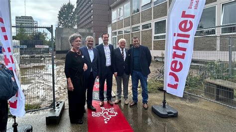 Eerste Steen Gelegd Voor Nieuw Gebouw Provinciale Kunsthumaniora