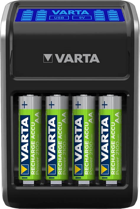 Varta Plug Caricabatterie A Spina Lcd Per Pile Aa Aaa V E Dispositivi