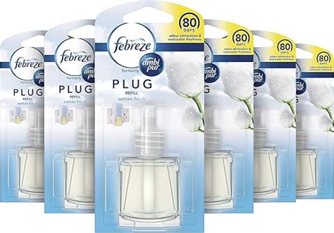 Febreze Ambi Pur Air Freshener Plug In Diffuser Refill Odour