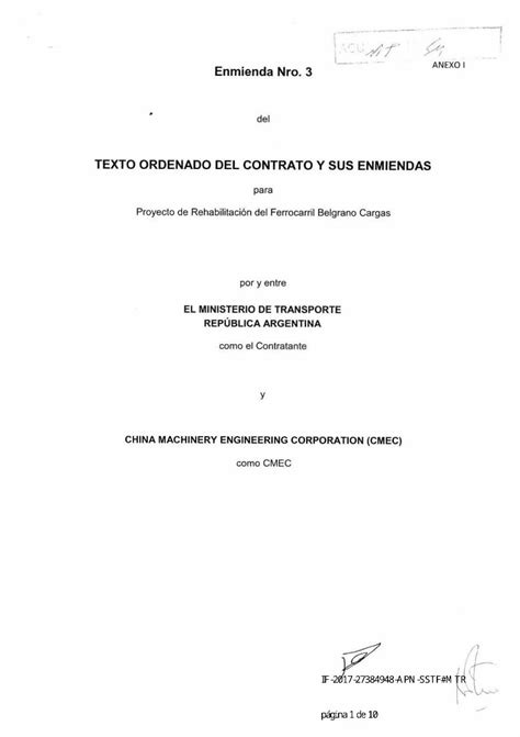 PDF TEXTO ORDENADO DEL CONTRATO Y SUS ENMIENDAS DOKUMEN TIPS