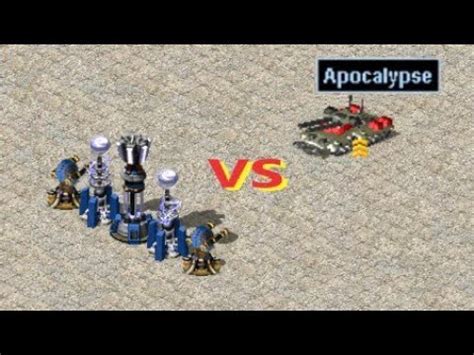 Base Defenses Vs Apocalypse Red Alert Youtube