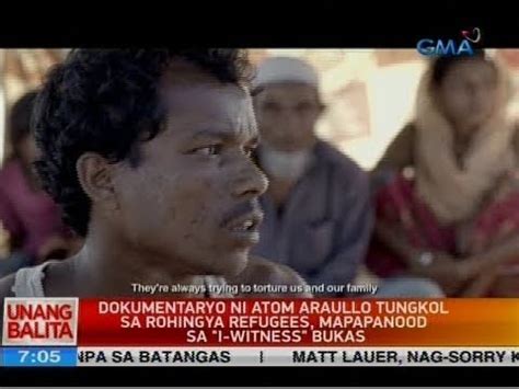 Ub Dokumentaryo Ni Atom Araullo Tungkol Sa Rohingya Refugees