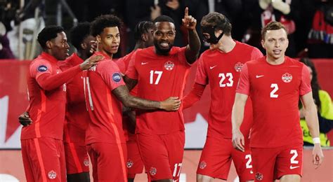 Canadas National Soccer Team Rises To 49th Rank In Fifa World Rankings