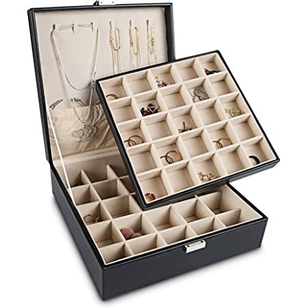 Amazon Glenor Co Extra Large Jewelry Box Organizer Slot