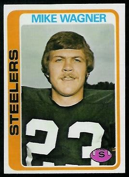 1978 Topps Football Card #275: Mike Wagner