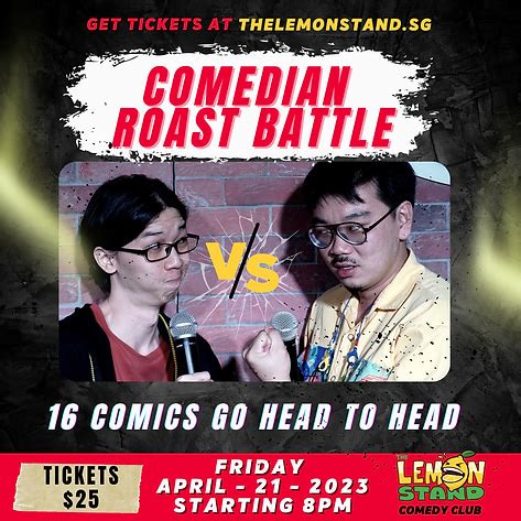 Roast Battle | 21st April 2023 at The Lemon Stand | Comedy