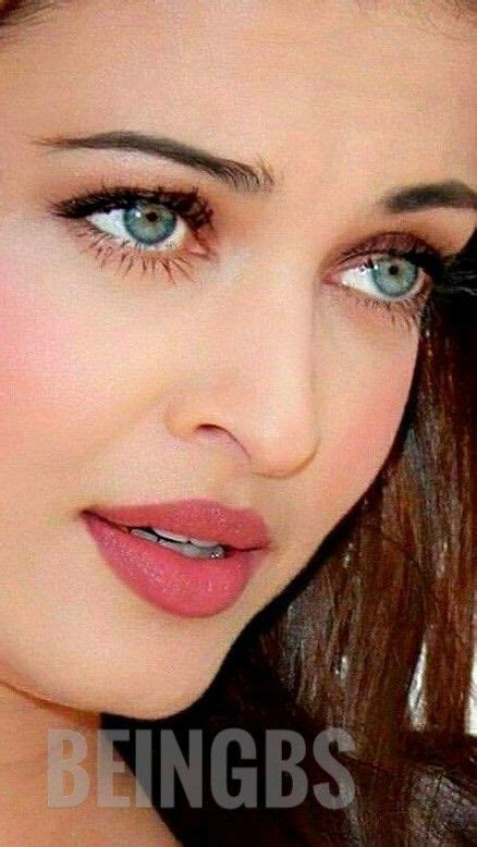 Aish Brunette Blue Eyes Aishwarya Rai Pictures Beautiful Lips