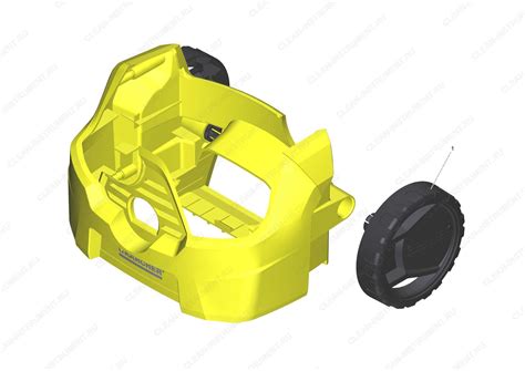 Шасси комплектный заменитель K2 (gg/QC) (4.520-508.0) | Мойка высокого ...
