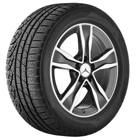 C Class 205 Winter Wheels 17 Inch Tremolit Genuine Mercedes Benz