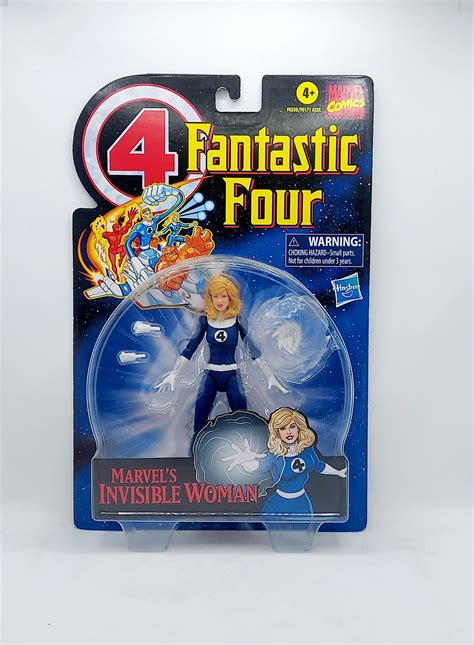 Hasbro Marvel Legends Series Retro Fantastic Four Marvel S Invisible