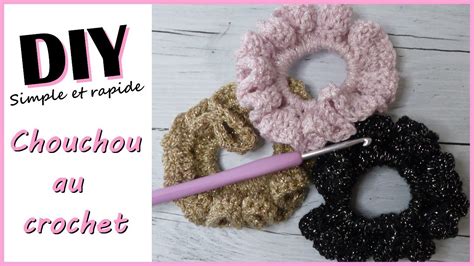 DIY facile Chouchou au crochet simple et rapide pour débutant