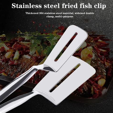 Steak Clip Stainless Steel Barbecue Tongs Steak Clip Bread Clamp