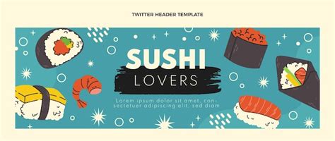 Free Vector Hand Drawn Food Twitter Header