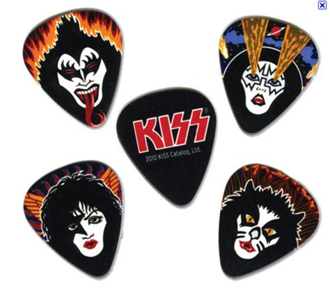 Kiss Guitar Picks Kiss Fan Art 23401668 Fanpop