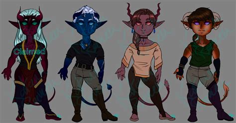 Tiefling Adopts 35 Each Info And Claiming On Art And Stuff