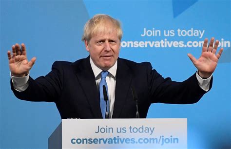 Boris Johnson Elected New Tory Leader The Guardian Unian